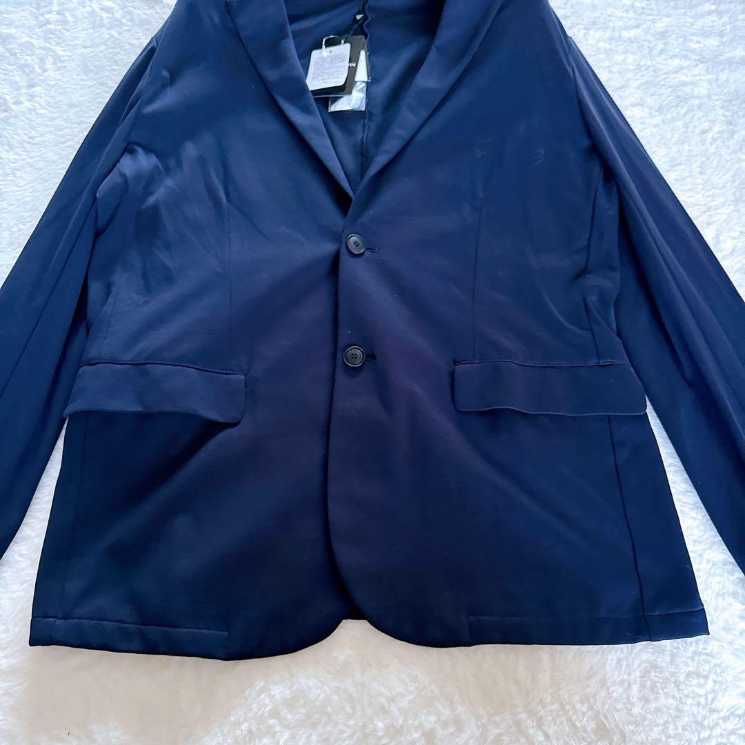 新品タグ付き✨【エンポリオアルマーニ】ジャケット 綿100% ネイビー 52