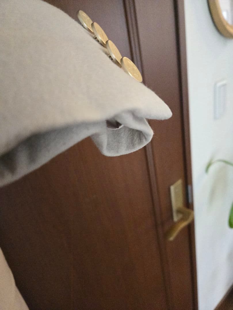 美品　お値下げしました！白タグ　手縫いラベル付きMaxMara ショートコート