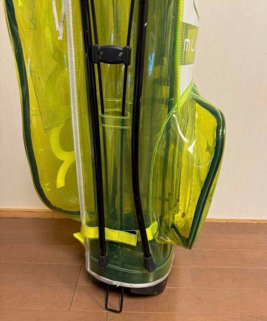 Muta 希少ネオンイエロー　キャディバッグ