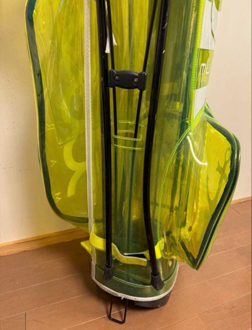 Muta 希少ネオンイエロー　キャディバッグ