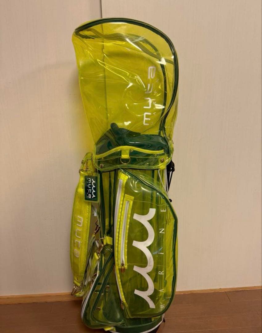 Muta 希少ネオンイエロー　キャディバッグ