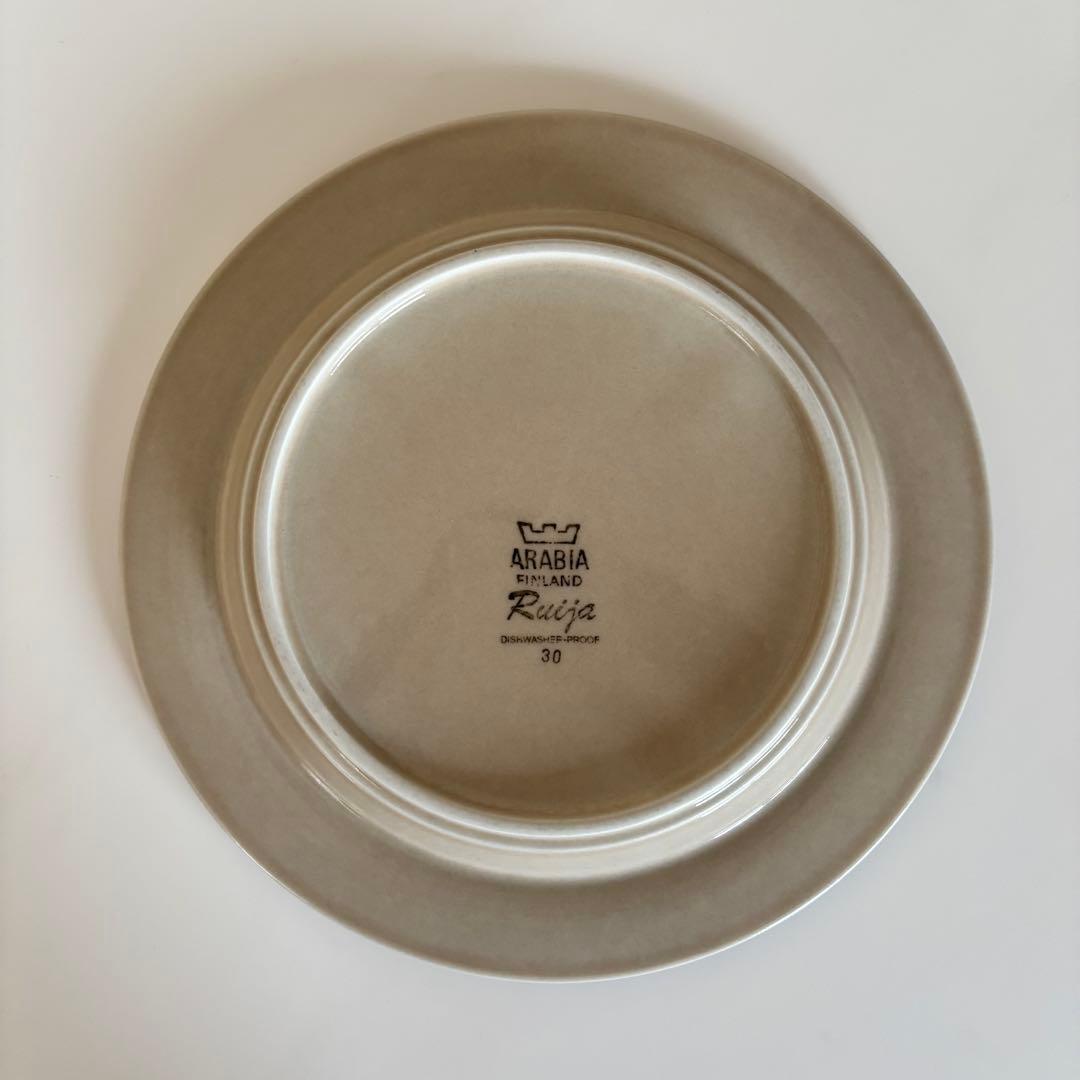 【美品】Arabia Ruija デザートプレート 20cm 4枚セット