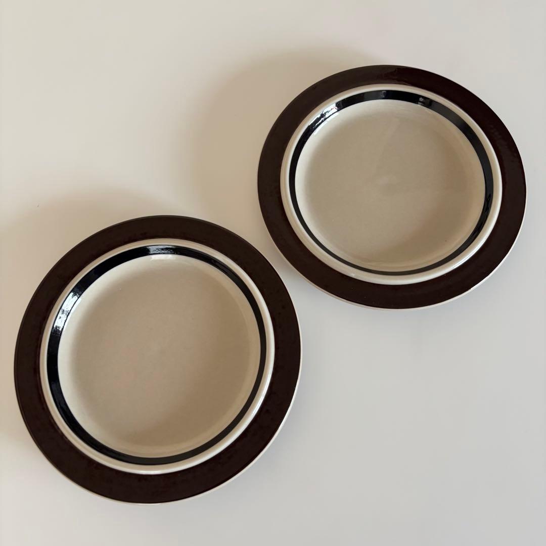 【美品】Arabia Ruija デザートプレート 20cm 4枚セット