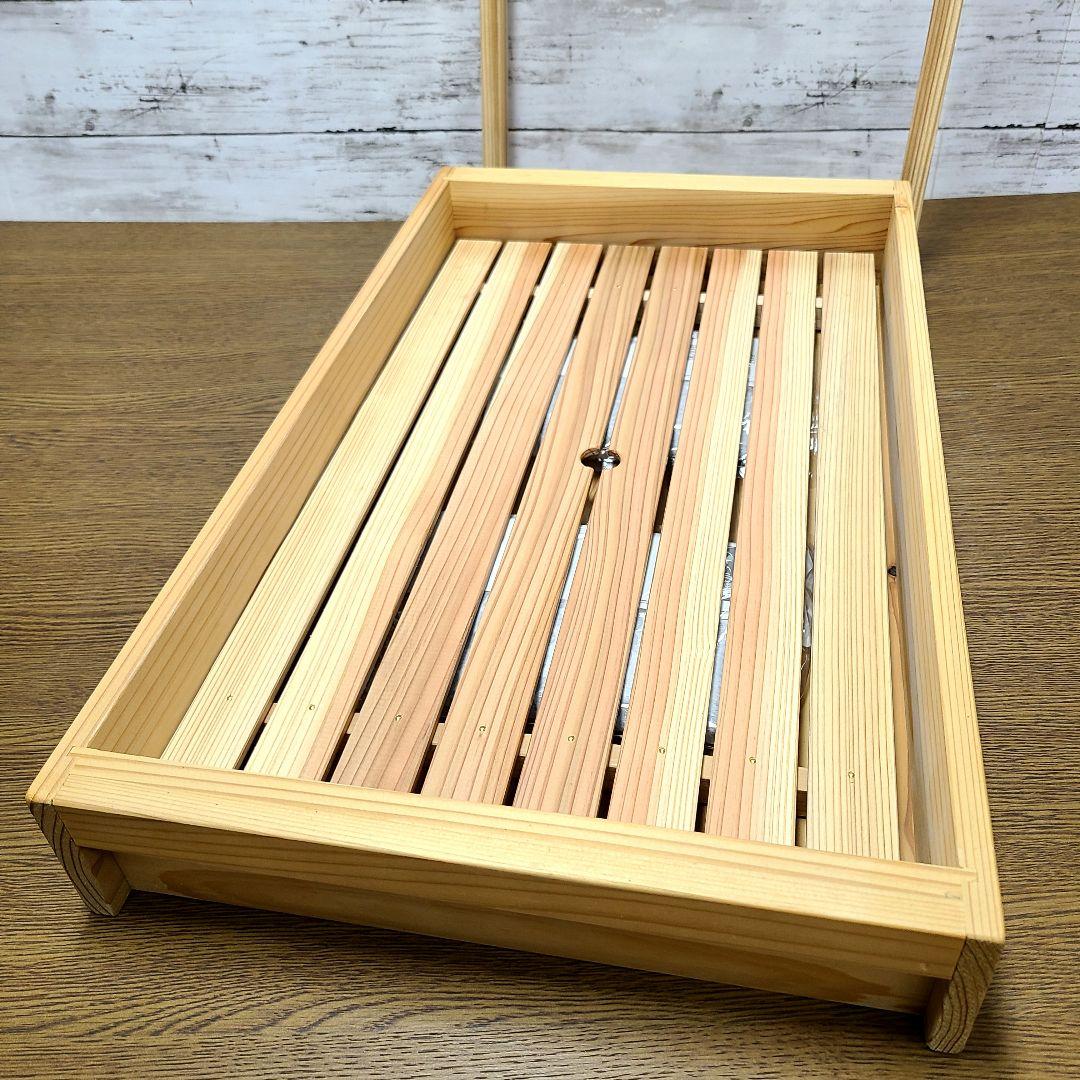 No.D300 寿司ネタケース、ネタ箱　目皿・アクリル蓋付【保冷剤付】