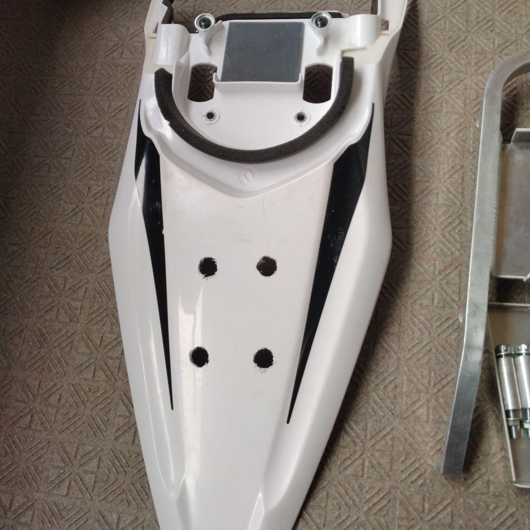 YAMAHA WR250R/X 　ラリー591 リアキャリアとフェンダーのセット