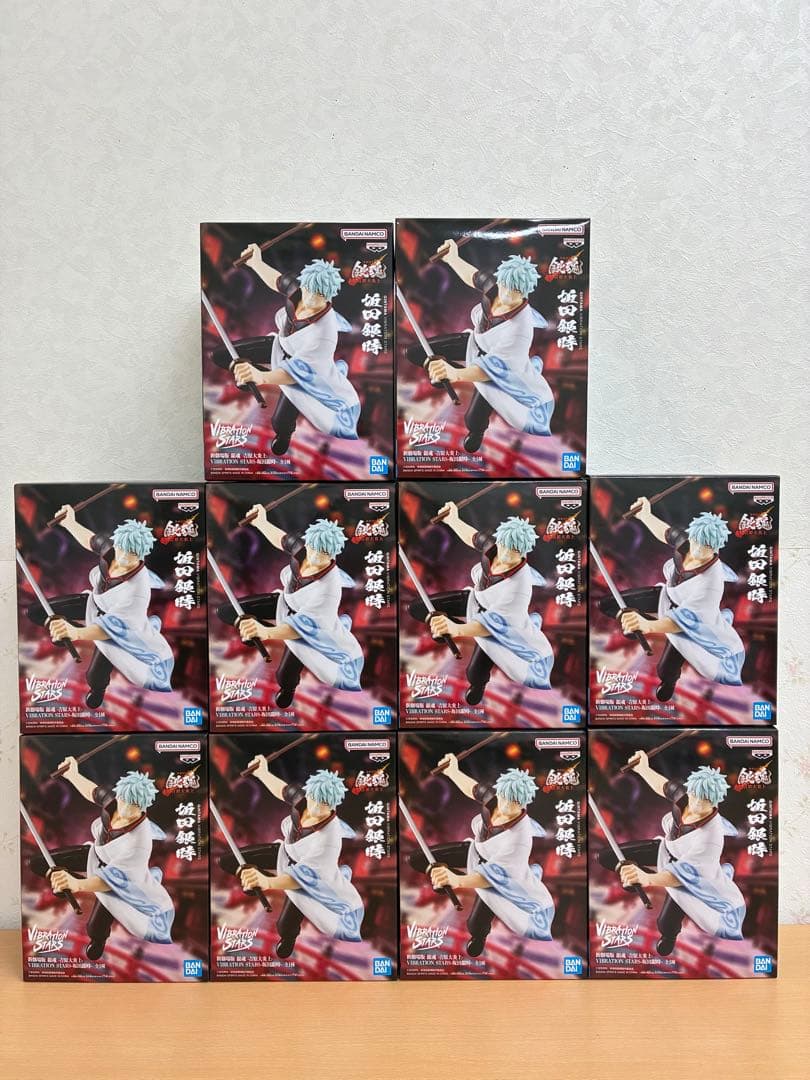 銀魂 吉原大炎上 VIBRATION STARS 坂田銀時 フィギュア　10個