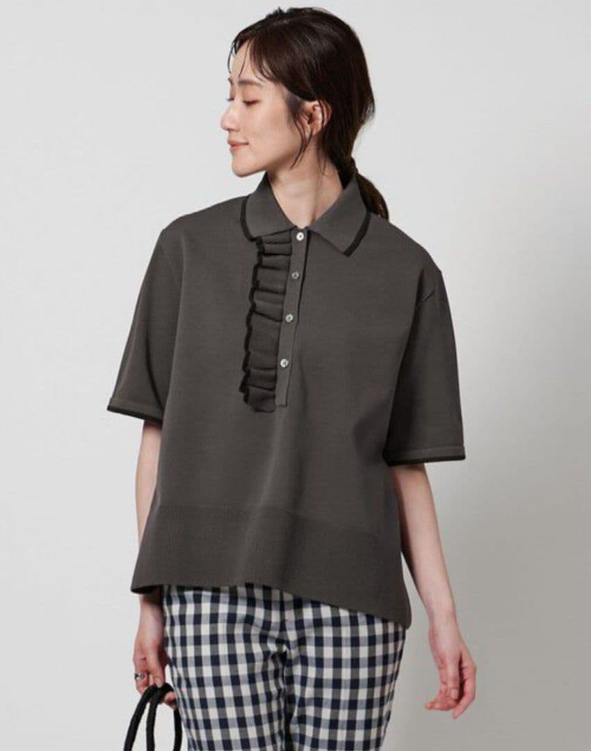 UNITED ARROWS ニットポロ