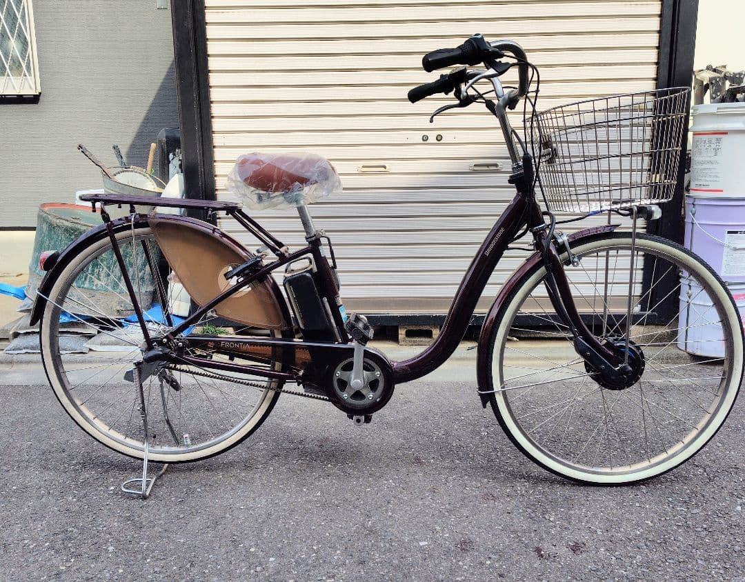 高年式！美車！ブリヂストン　フロンティアDX　前輪駆動　回生ブレーキ 充電器付き