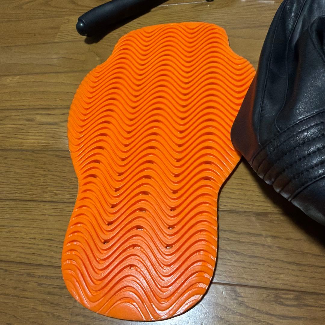 けすぽHYOD レザーパーカー　フーデットジャケット　D3O シープレザー