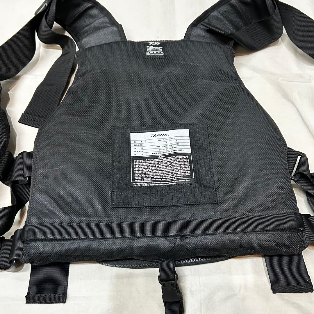 ダイワ タクティカル ゲームベスト ブラック DF-4020