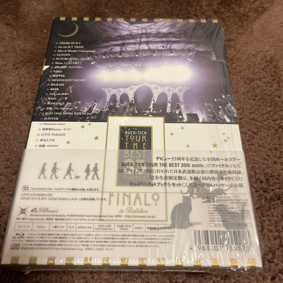 ミュージック BUCK-TICK/TOUR THE BEST 35th Blu-ray