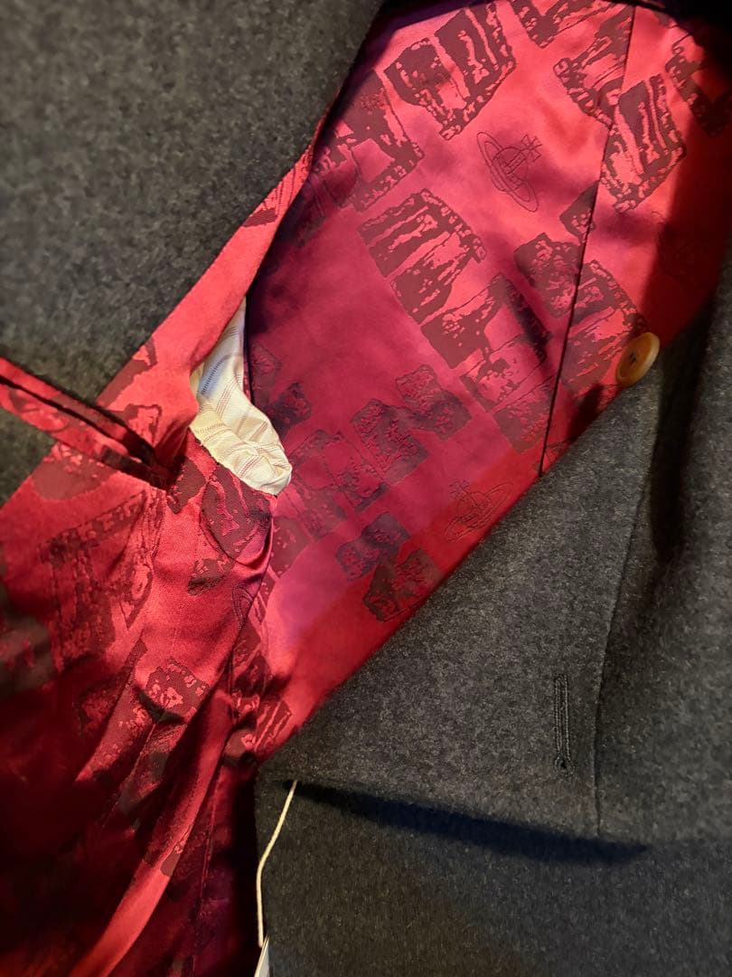 定価11万　Vivienne Westwood メンズ　コート　グレー