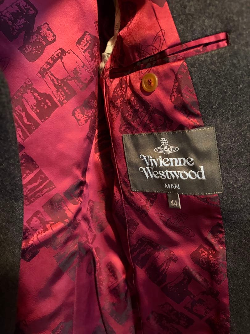 定価11万　Vivienne Westwood メンズ　コート　グレー