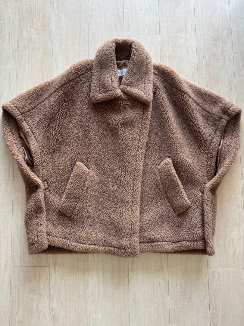 【Max Mara】TEBE テディベア ポンチョ/ケープ