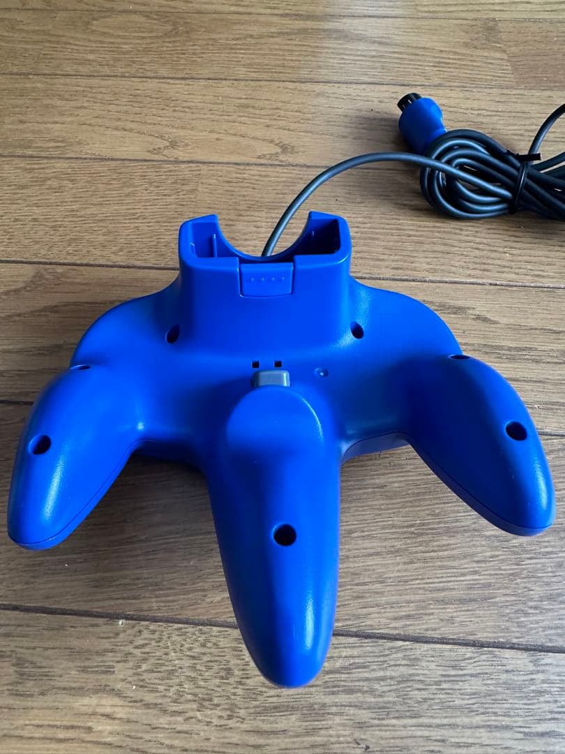Nintendo64 コントローラーブロス　ブルー