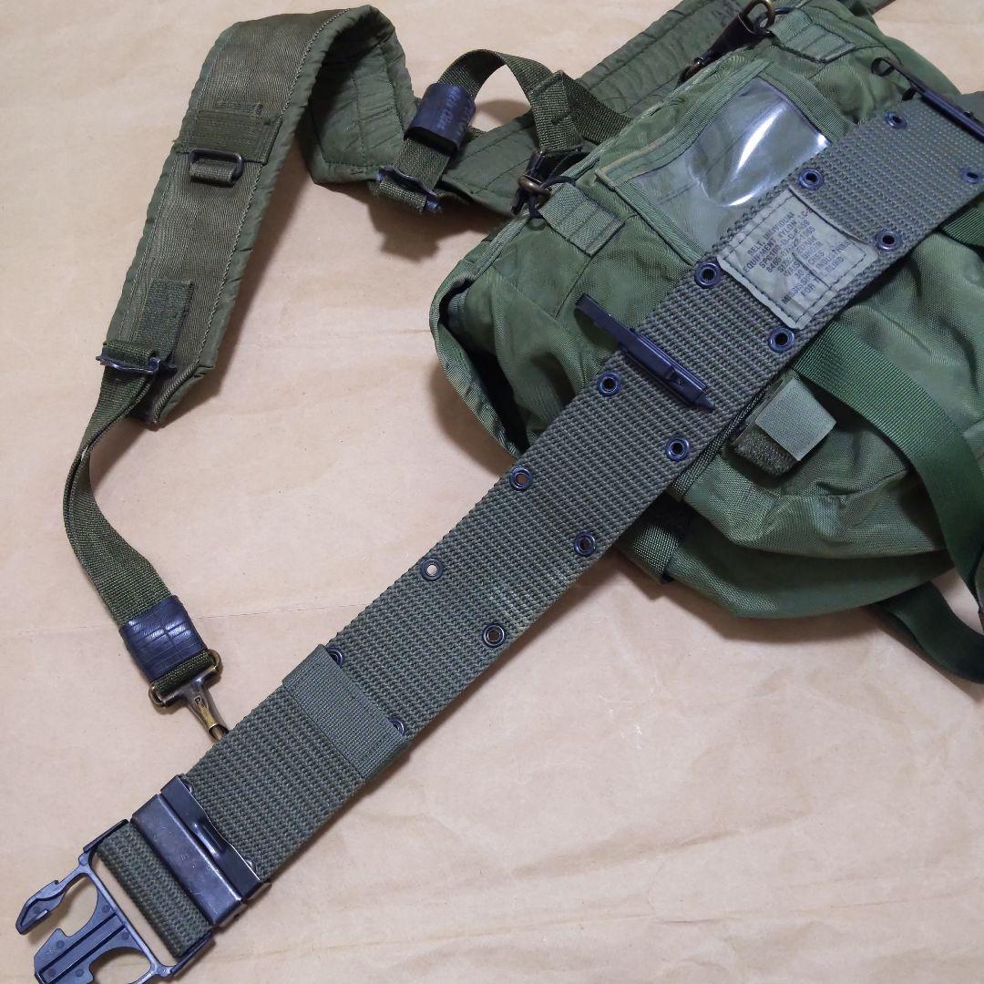 アメリカ軍LC−2装備 ベルト/サスペンダー/フィールドパック 放出良品