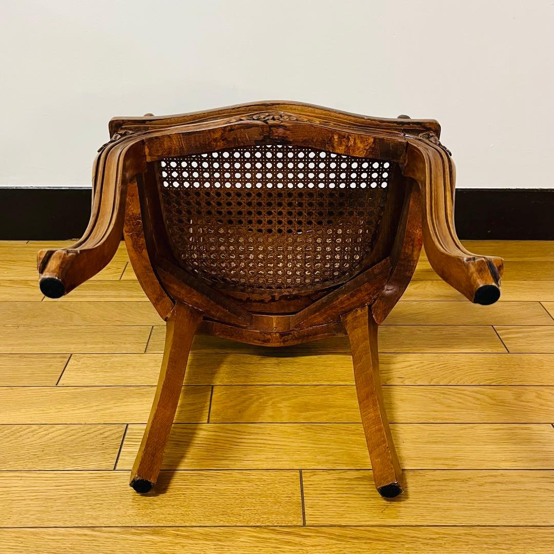 【希少品】　フランスアンティーク　ロココ式　子供用チェア　送料込み