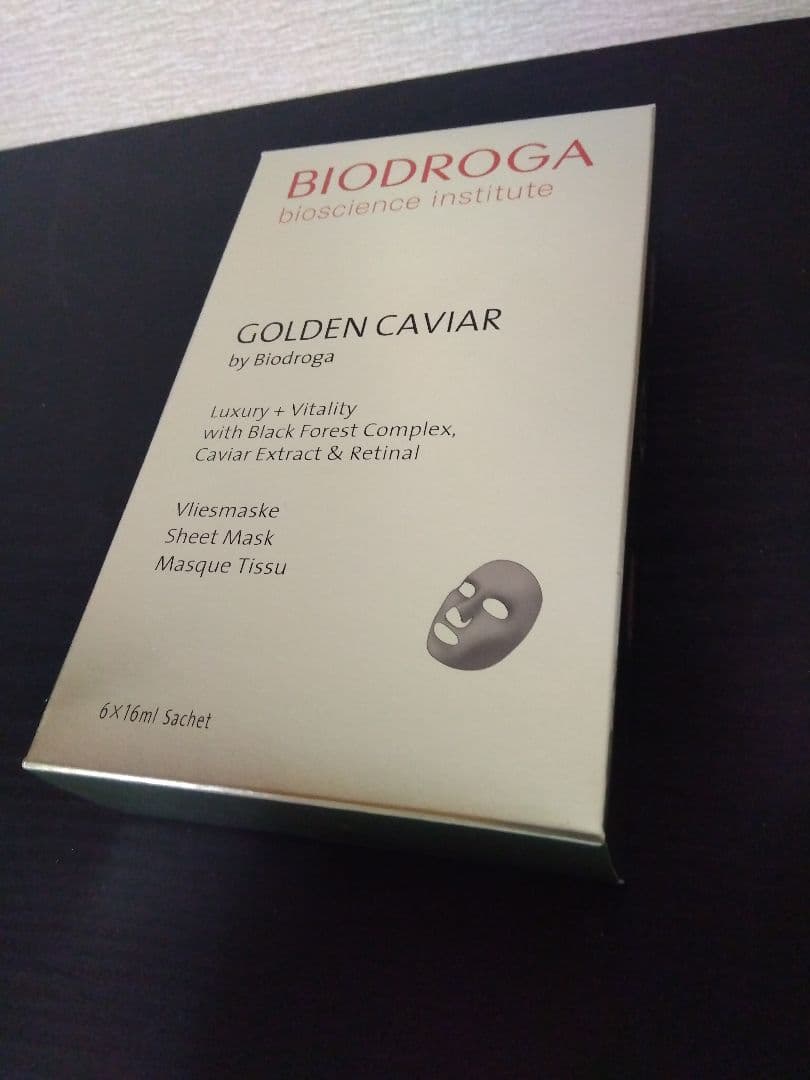 ミキ　ビオドラガ Golden Caviar シートマスク 6枚セット×3箱