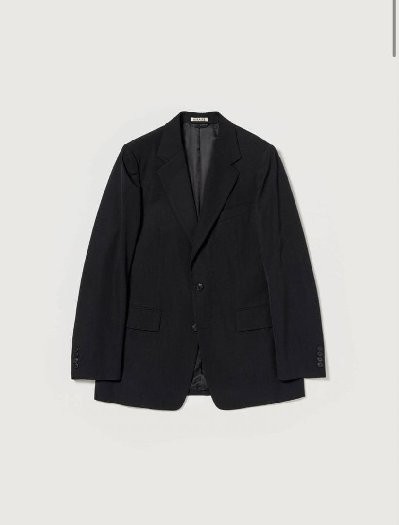 ジャケット・アウター AURALEE LIGHT WOOL MAX GABARDINE JACKET