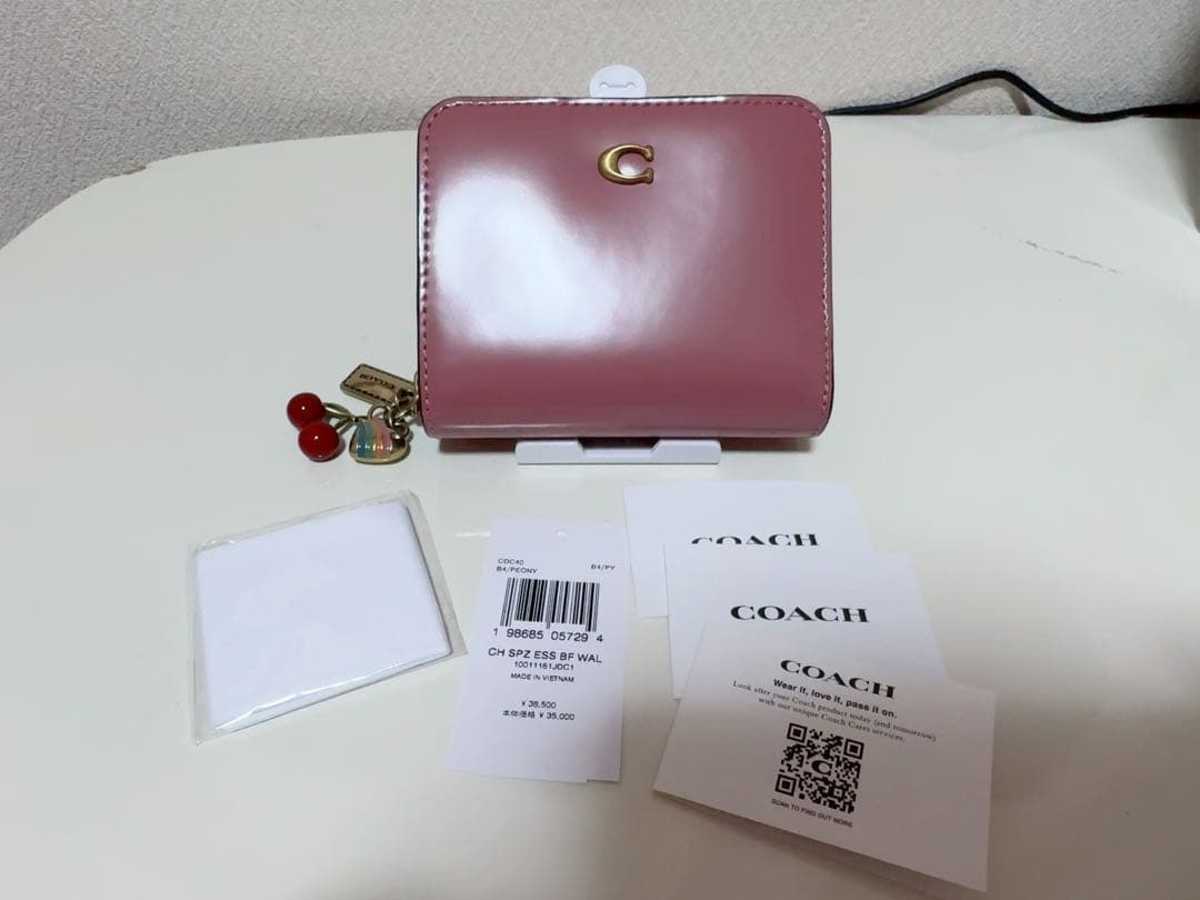 【新品・正規品】 コーチ 2つ折り財布
