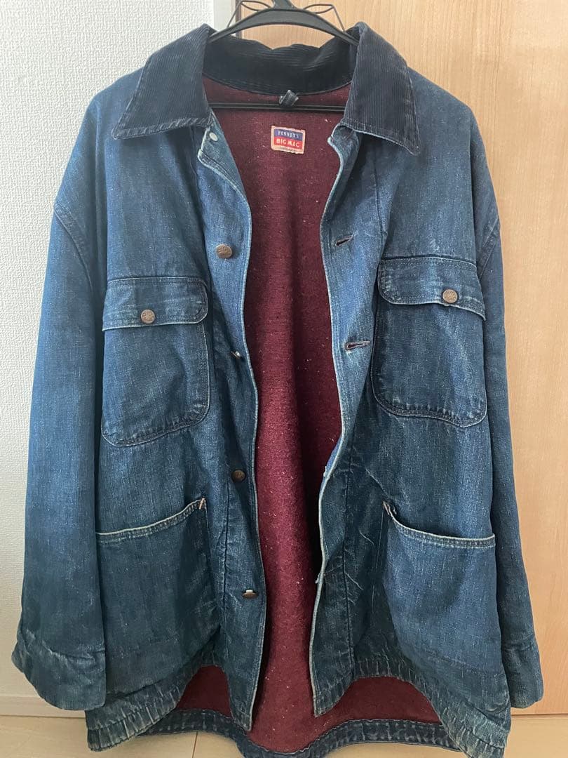 ☆50s 60s BIG MAC デニムカバーオール　古着ビンテージ