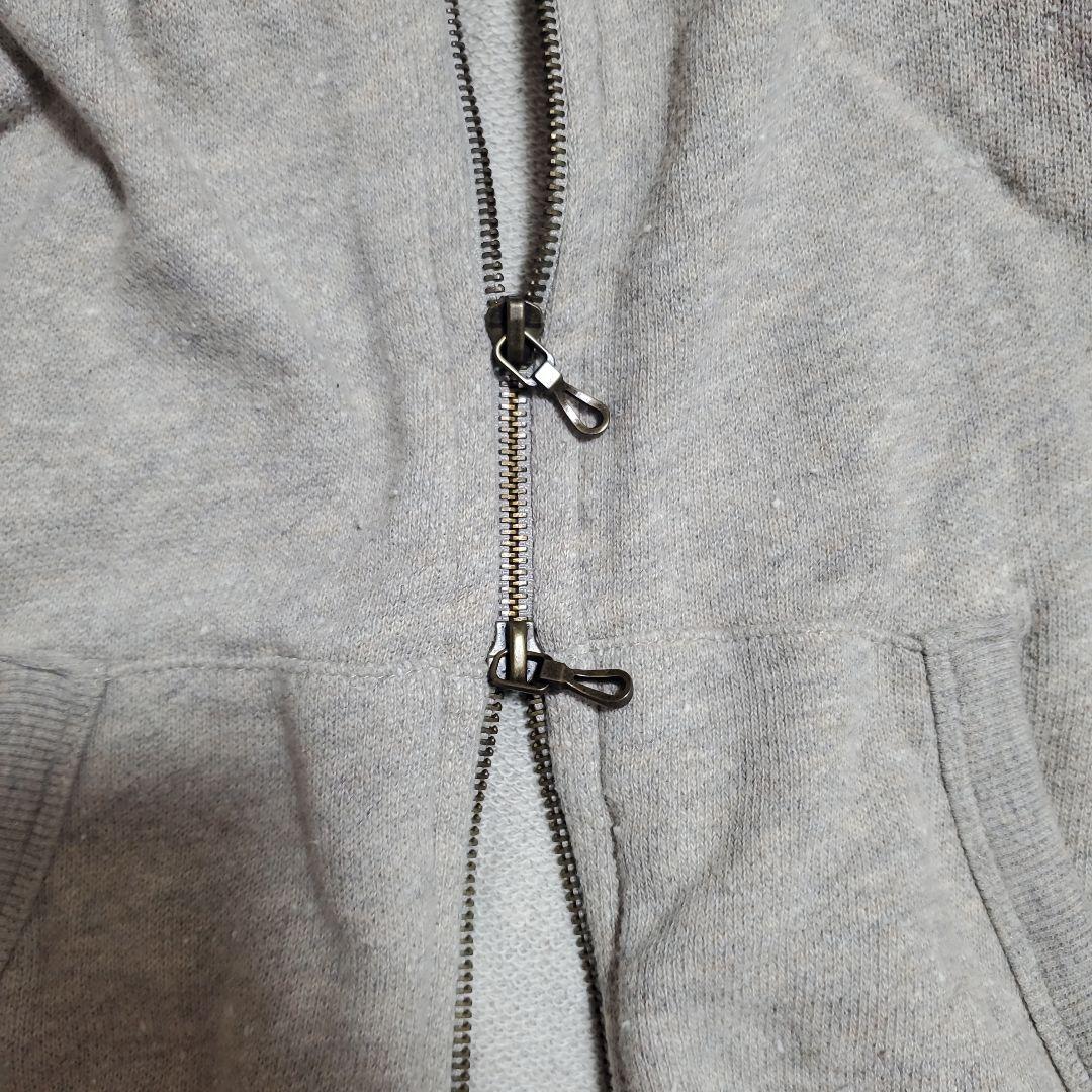 goa　double zip hoodie