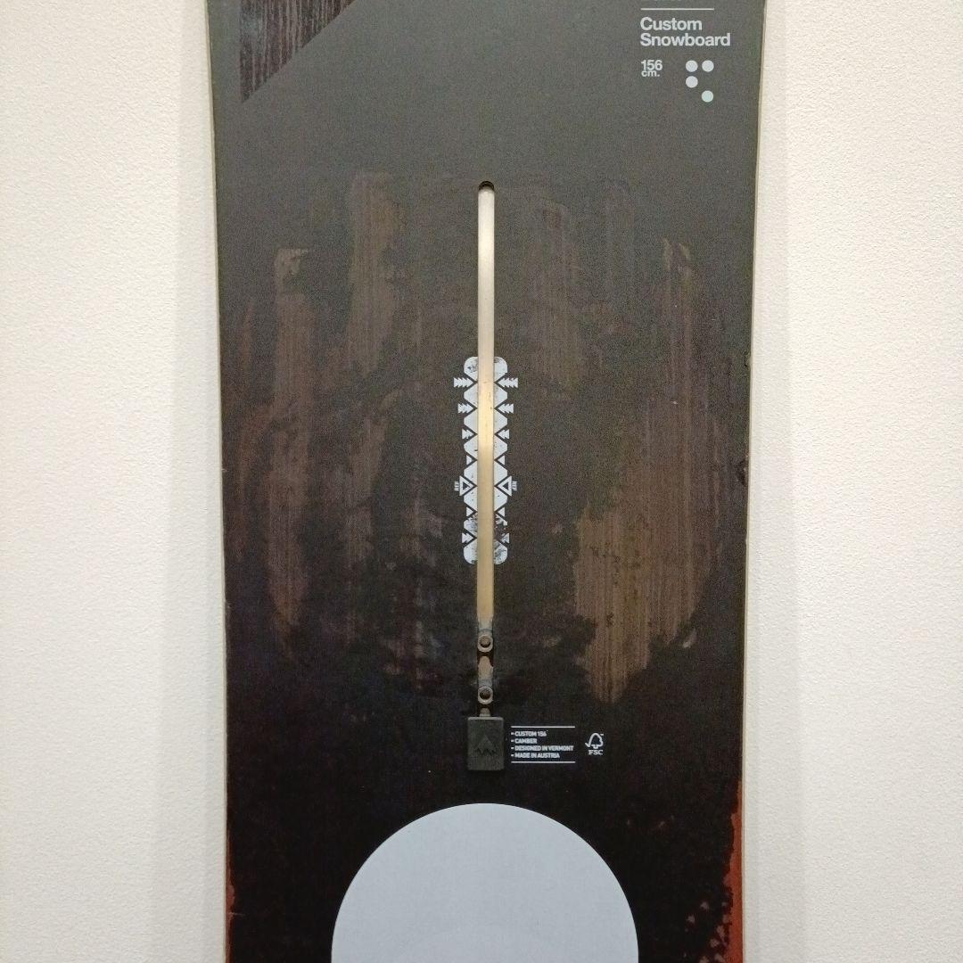 本日発送　バートン　Burton Custom 156 カスタム　キャンバー