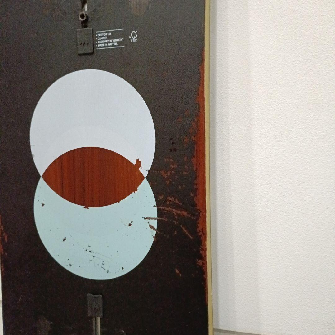 本日発送　バートン　Burton Custom 156 カスタム　キャンバー