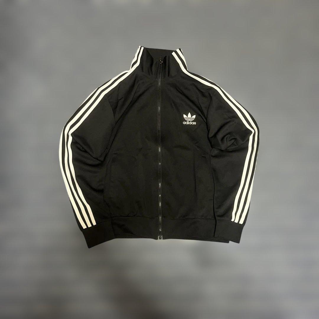 【90s】美品　アディダスジャージ　 ファイヤーバード　黒