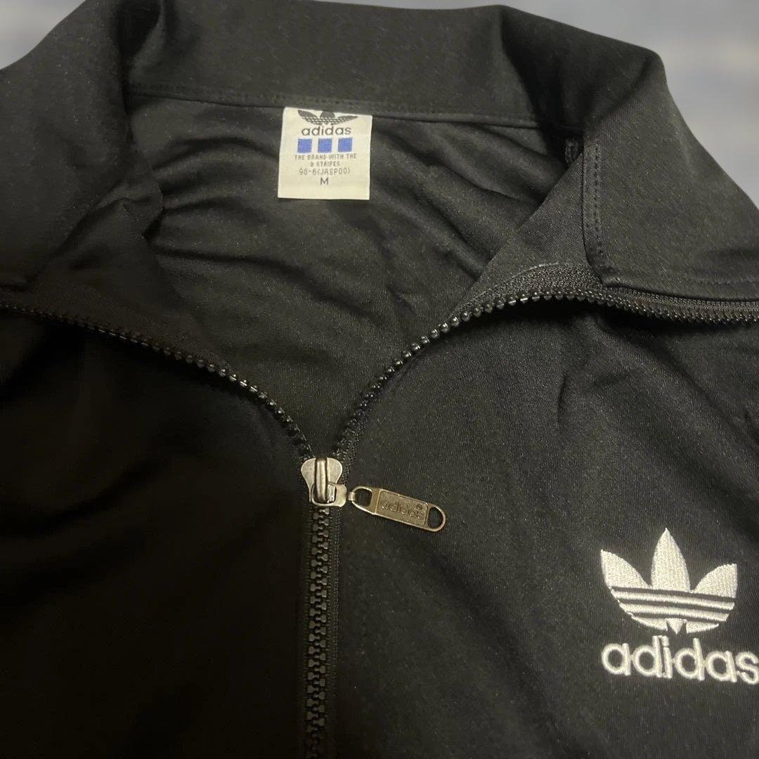 【90s】美品　アディダスジャージ　 ファイヤーバード　黒