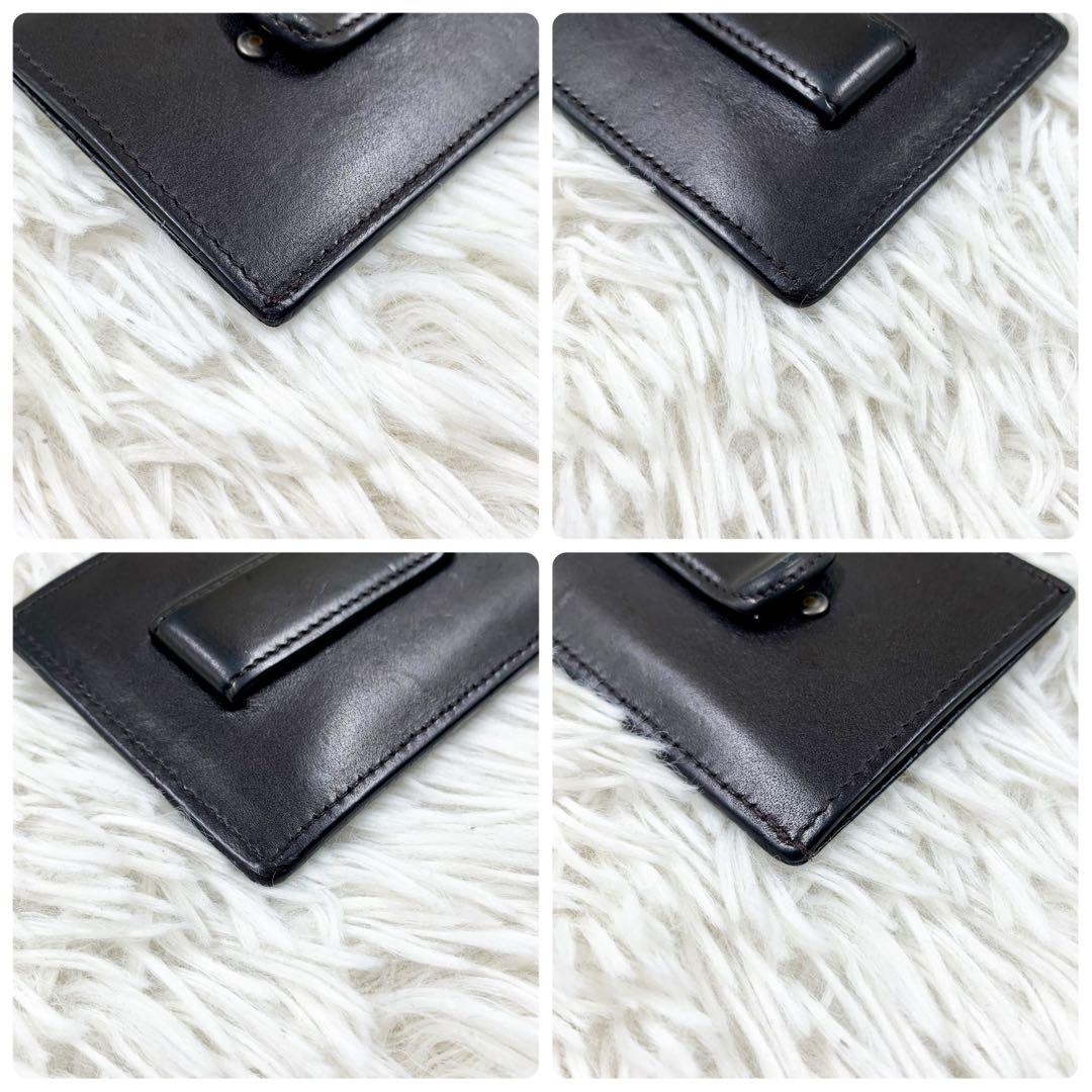 【✨美品✨】 ボッテガヴェネタ イントレチャート マネークリップ ブラウン