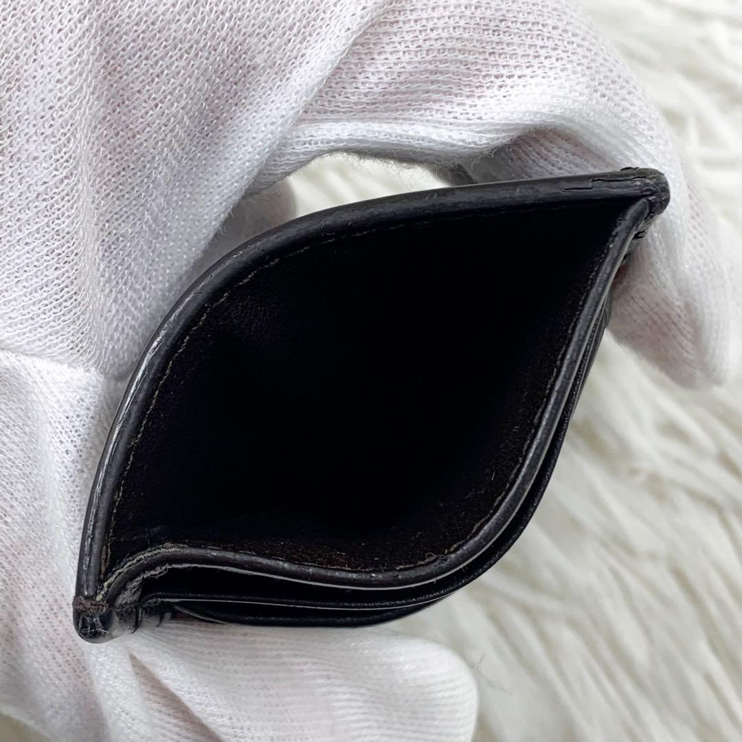 【✨美品✨】 ボッテガヴェネタ イントレチャート マネークリップ ブラウン