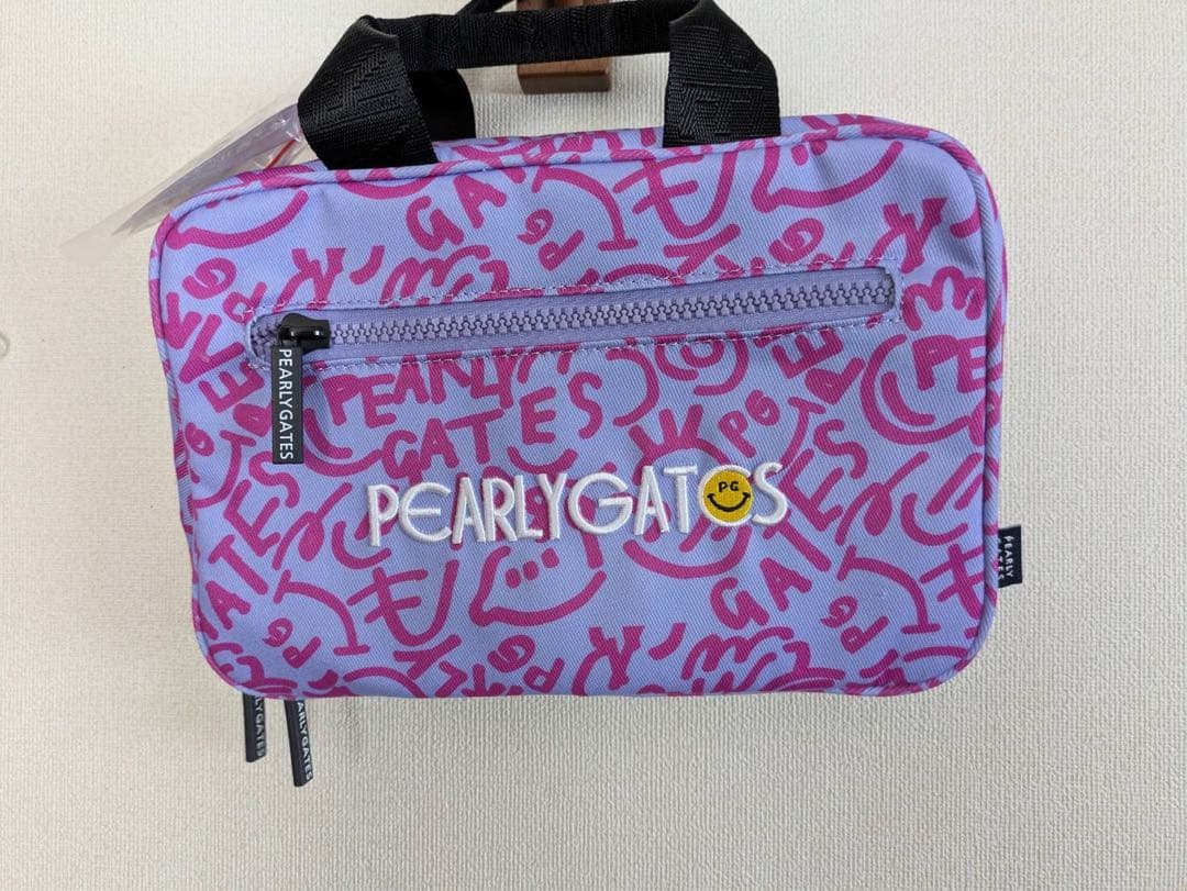 PEARLY GATES トラベルポーチ 紫