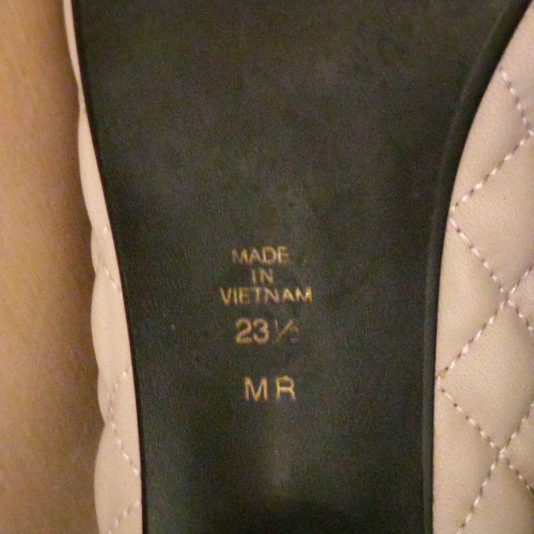 美品 ダイアナ キルティング ローヒールパンプス レザー エナメル 完売