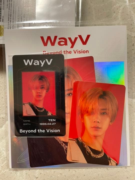 wayv テン　beyond live ID カード　トレカ　新品未開封