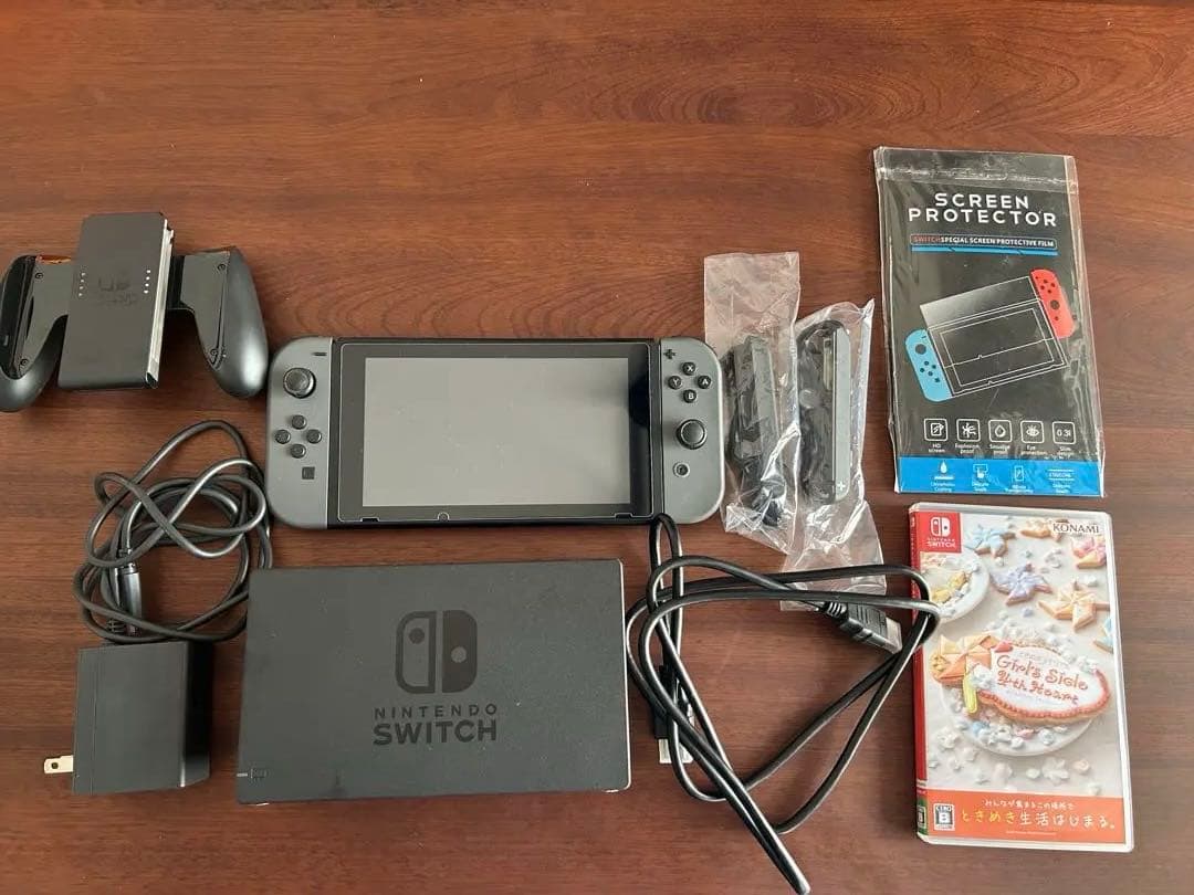 Nintendo Switchグレー 本体と付属品