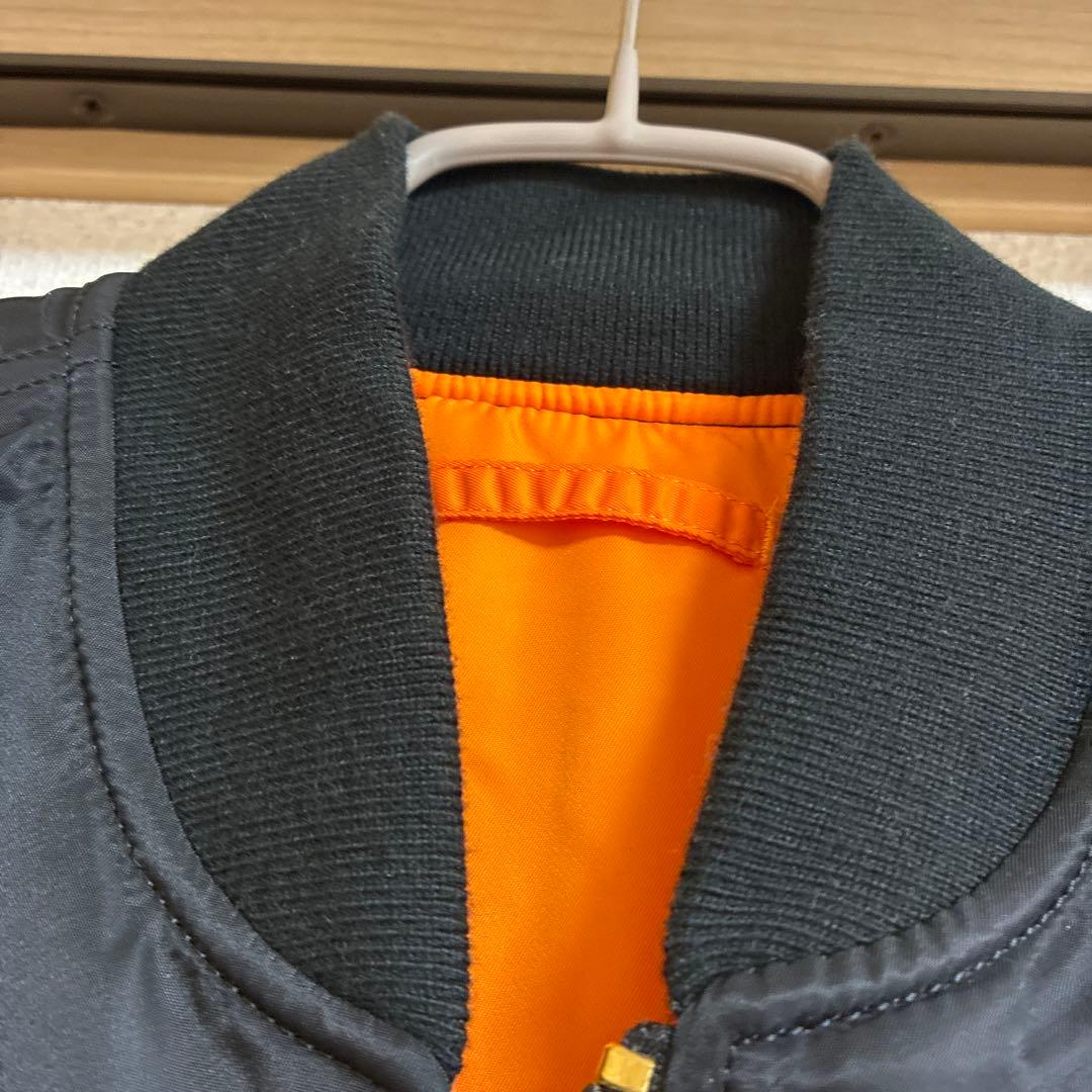 ALPHA(アルファ)社 MA-1 フライトジャケット　ブラック　L