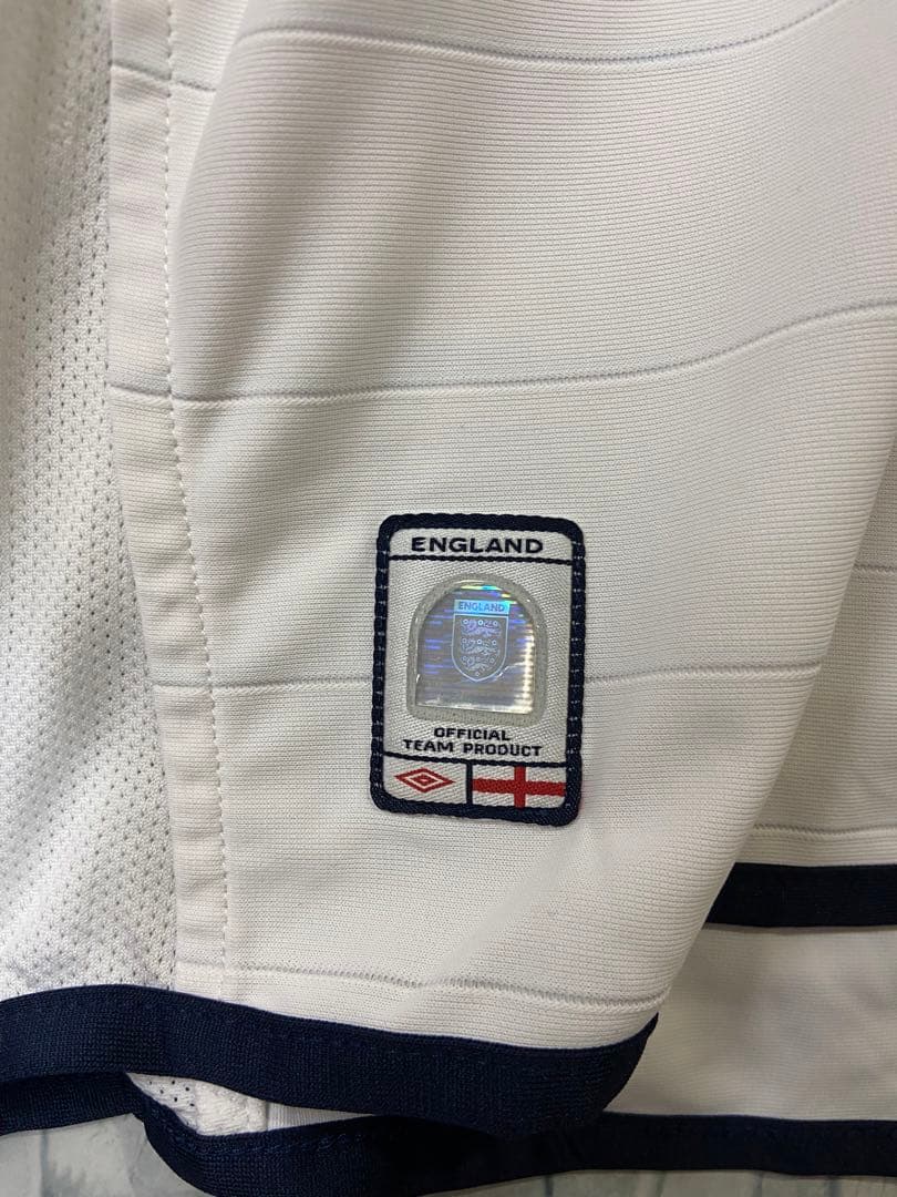 希少　umbro アンブロ　イングランド　代表　ユニフォーム　長袖　柴田　在原