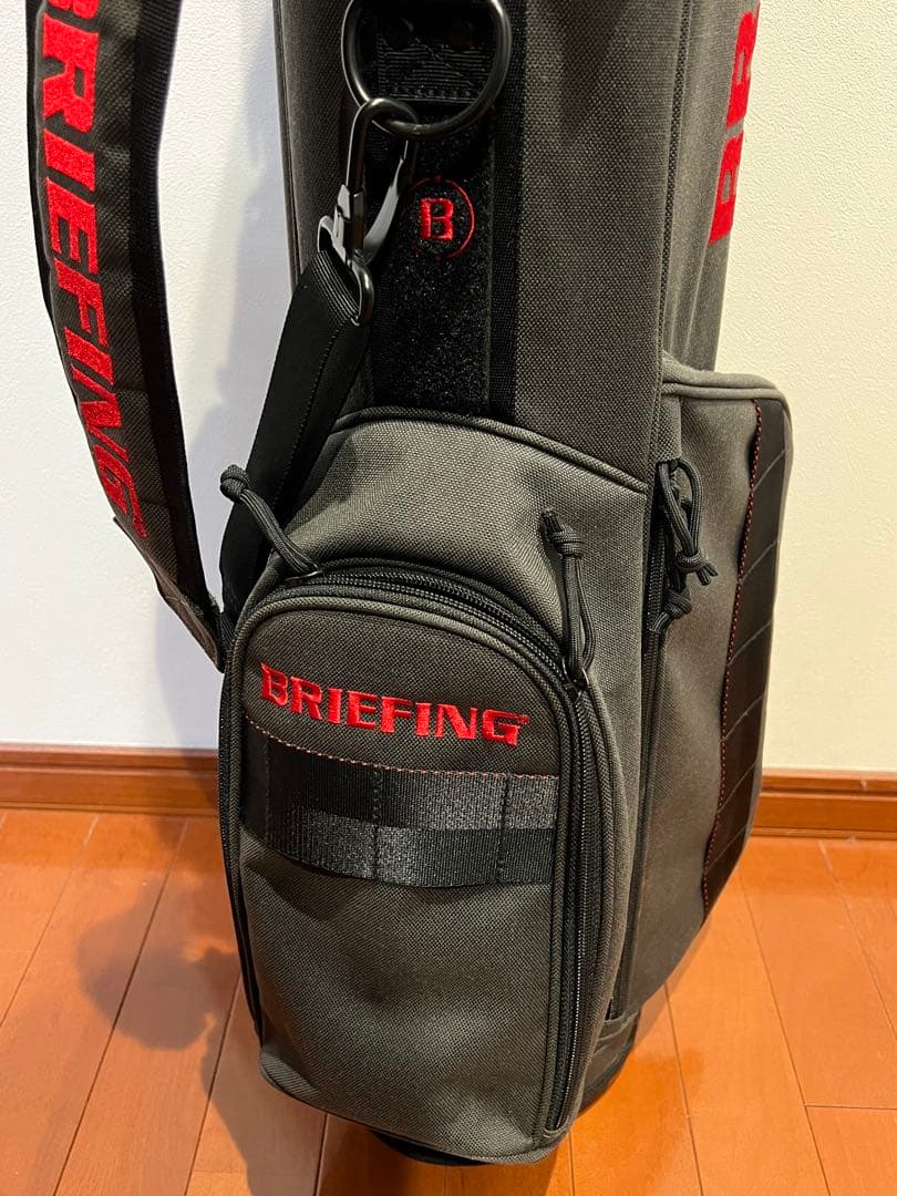 希少廃盤BRIEFING ブリーフィングゴルフ サンデーバッグ VORTEX