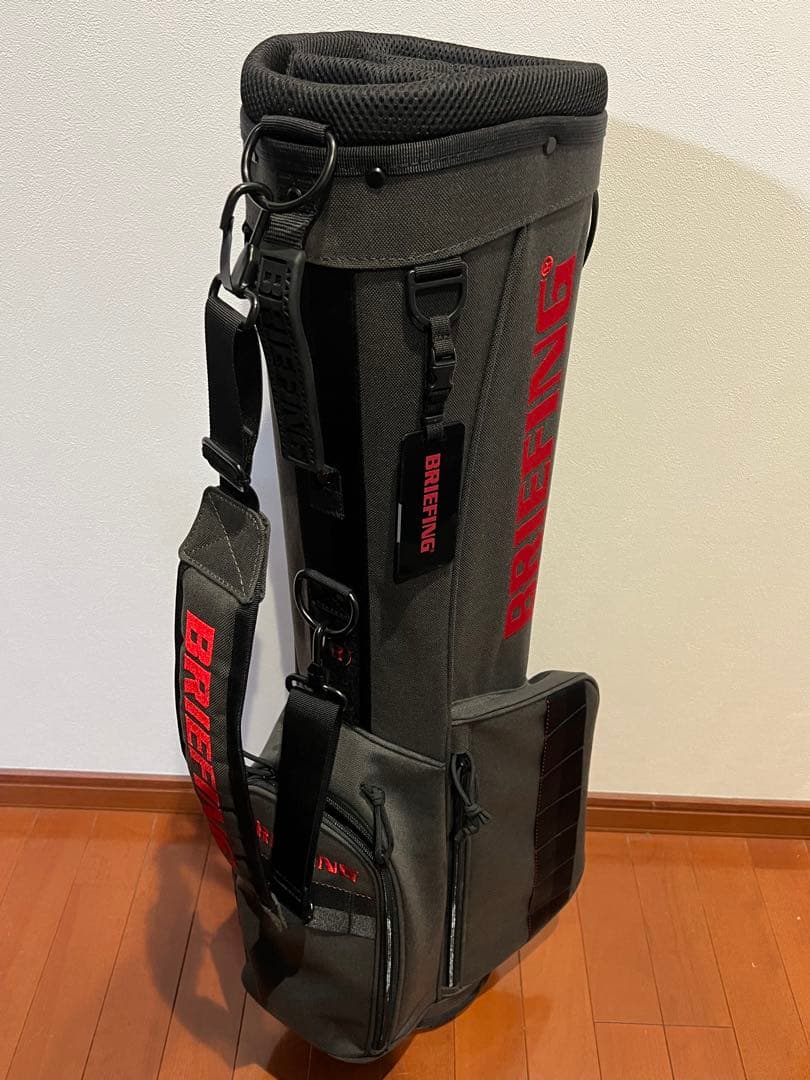 希少廃盤BRIEFING ブリーフィングゴルフ サンデーバッグ VORTEX