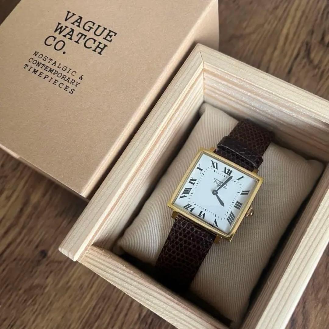 VAGUE WATCH CO. クラシックレザーベルト時計