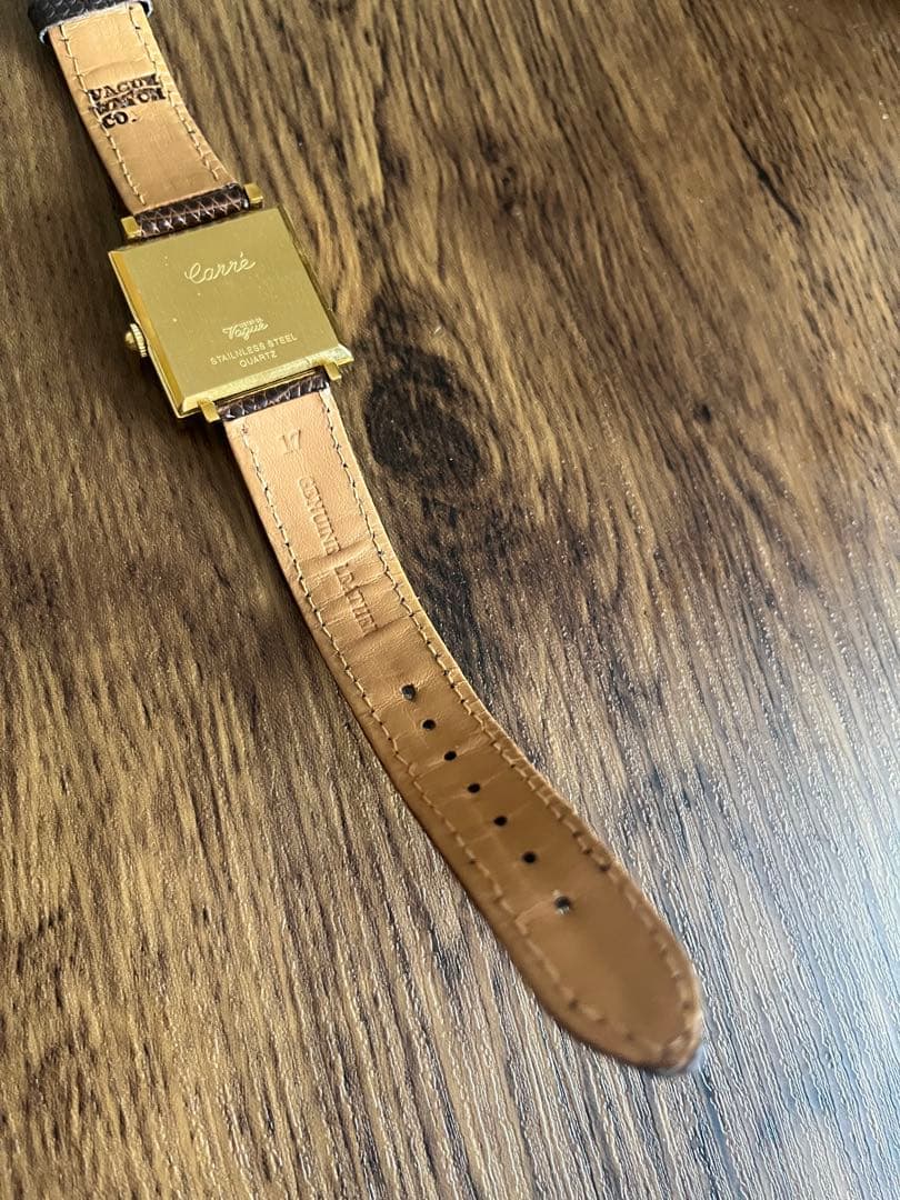 VAGUE WATCH CO. クラシックレザーベルト時計