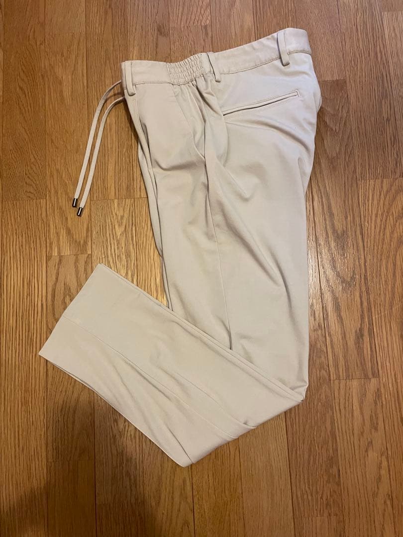 giab's ARCHIVIO BLEU 46ベージュ　シルキージャージ