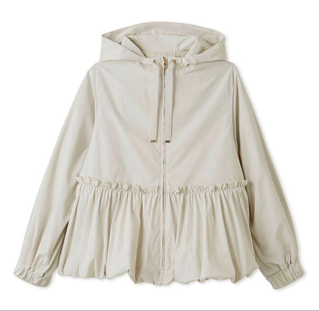 セルフォード　撥水バルーンペプラムブルゾン