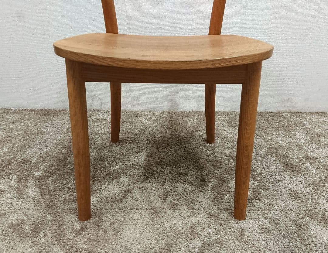 しんご オーク無垢材チェア オイル仕上げ ダイニングチェア-4