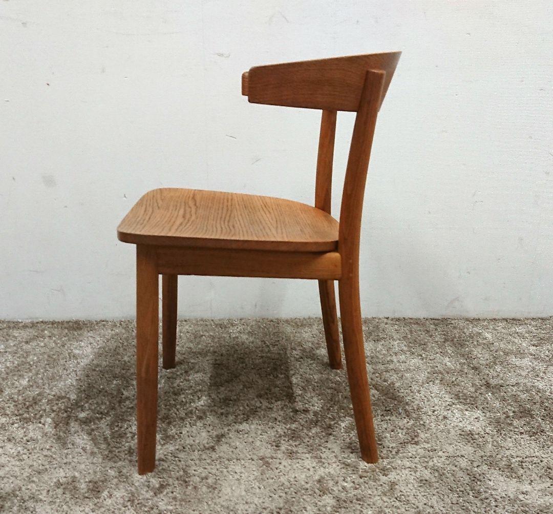 しんご オーク無垢材チェア オイル仕上げ ダイニングチェア-4