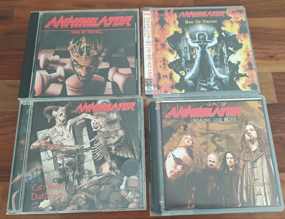 Annihilator アナイアレイターCD12枚セット
