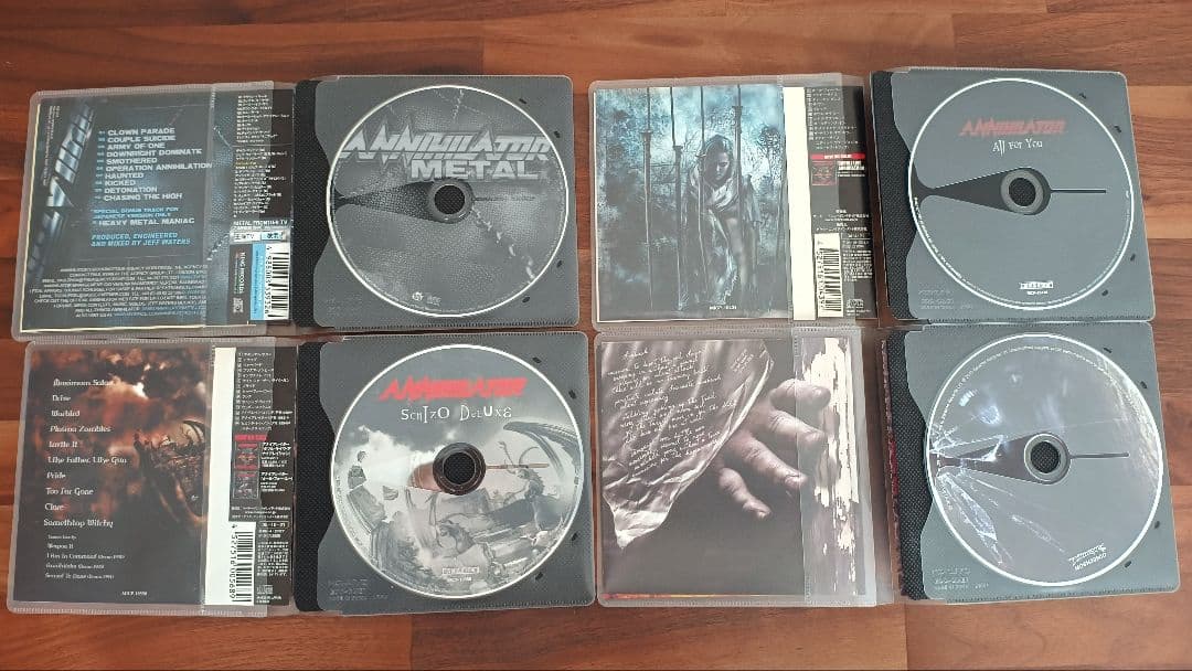 Annihilator アナイアレイターCD12枚セット