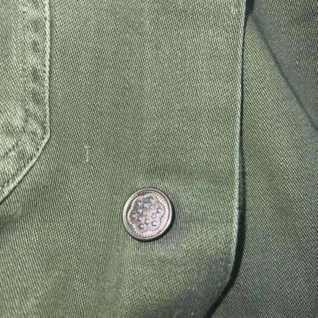 50s 民間13スター コットン サテン ミリタリージャケット　ARMY