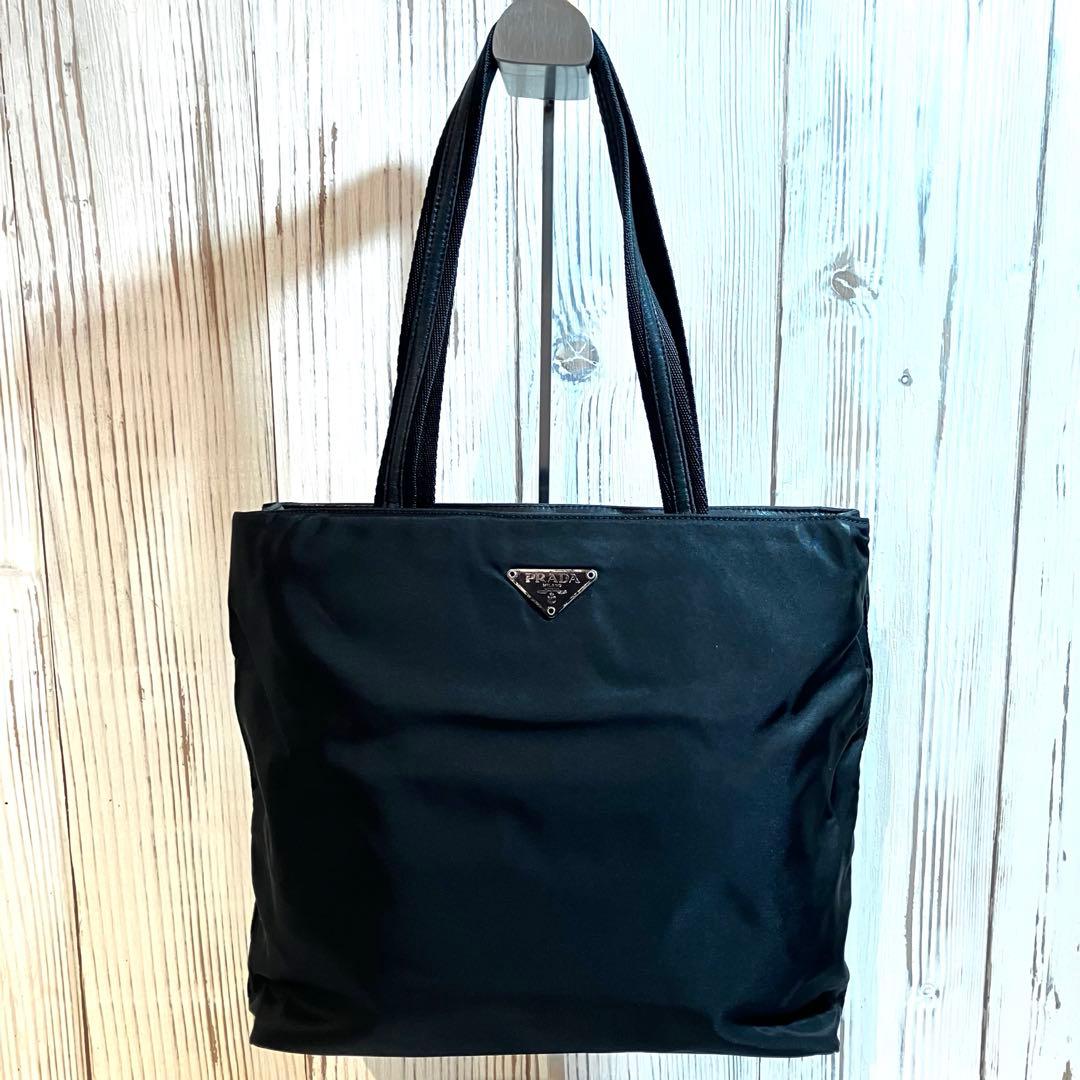 い*ね様 PRADA プラダ　ナイロン トートバッグ　黒